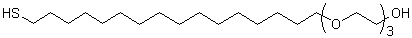 Hydroxy-EG<sub>3</sub>-hexadecanethiol