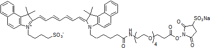 ICG-EG<sub>4</sub>-Sulfo-OSu